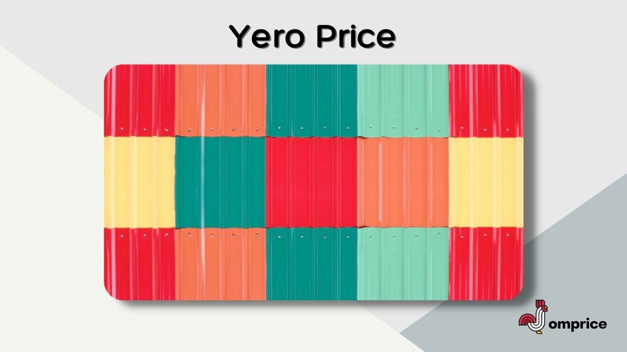 √ (Color Roof) Yero Price List and Size Philippines 2024