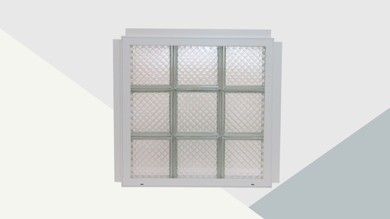 Diamond Glass Block Windows