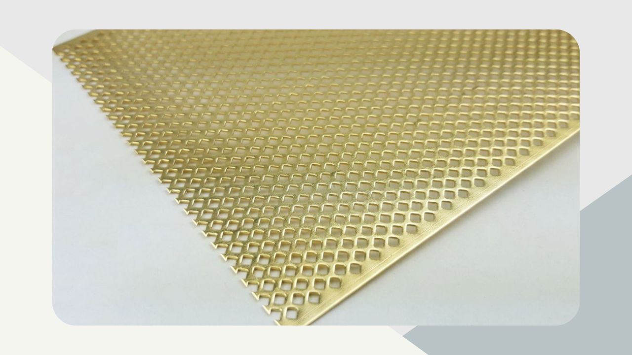Perforated Brass Alloy