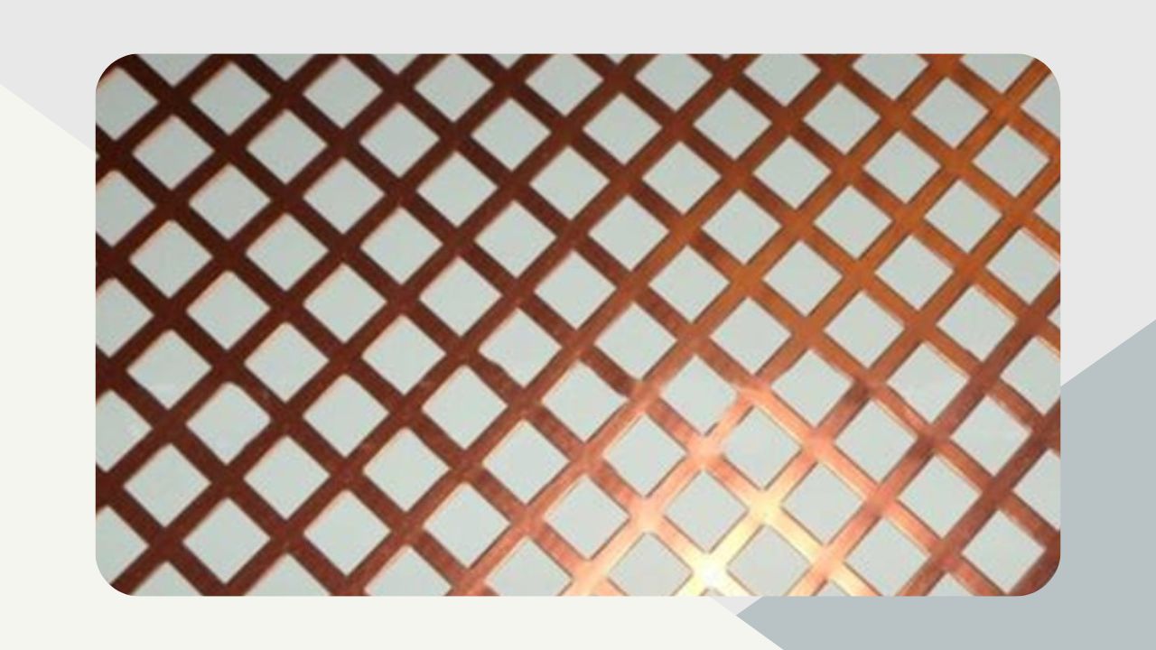 Perforated Copper Sheets