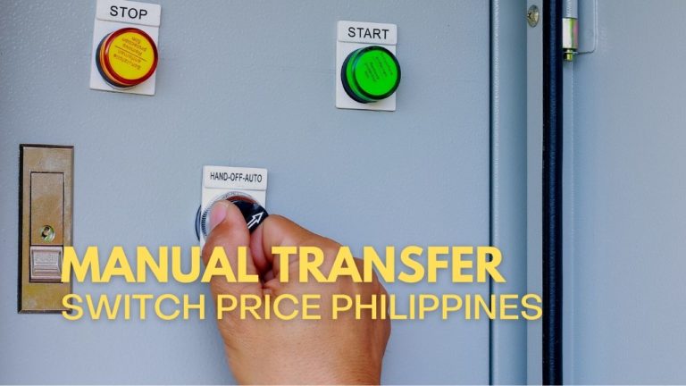 Cover Manual Transfer Switch Price in Philippines
